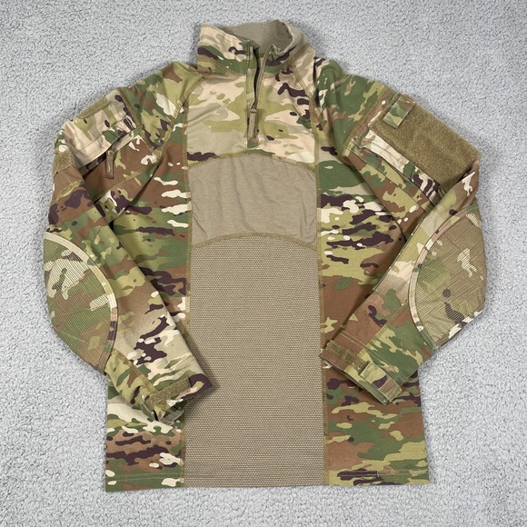 Sekri Army Combat Shirt Mens S Multicam Camo BDU Made in USA Pockets Stretch - Picture 1 of 7